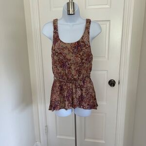 Size Medium Paisley Sleeveless Blouse by Everleigh